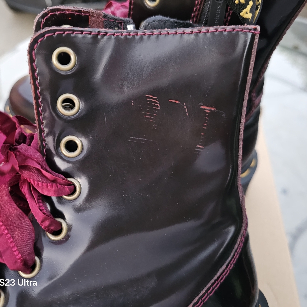 RARE- Jadon Arcadia Leather Platform Boot - Picture 9 of 15